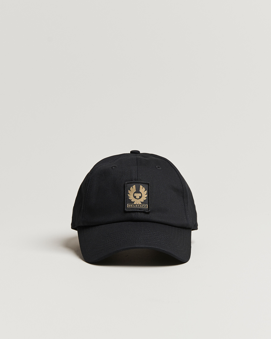 Homme | Bobs Et Casquettes | Belstaff | Phoenix Logo Cap Black