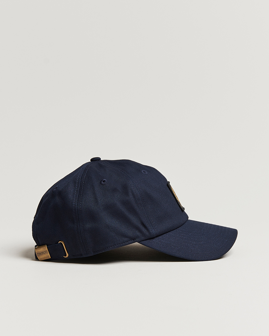 Heren | Belstaff Phoenix Logo Cap Navy | Belstaff | Phoenix Logo Cap Navy