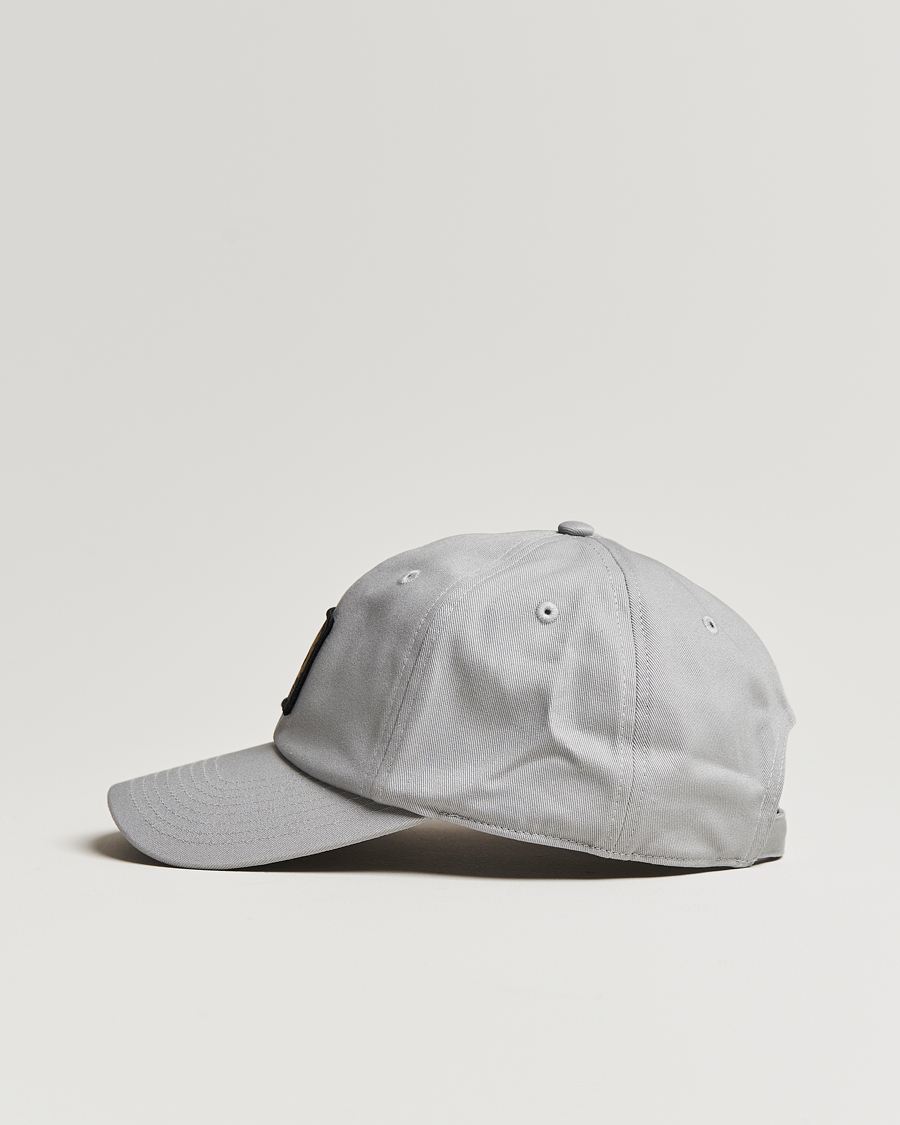 Heren | Belstaff Phoenix Logo Cap Pearl Grey | Belstaff | Phoenix Logo Cap Pearl Grey