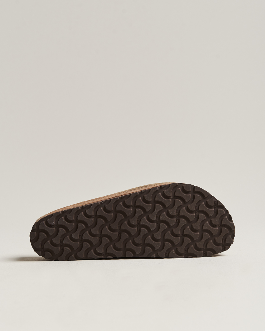 Heren | Sandalen slides | BIRKENSTOCK | Naples Taupe Suede