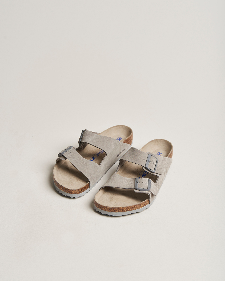 Heren | BIRKENSTOCK Arizona Soft Footbed Stone Coin Suede | BIRKENSTOCK | Arizona Soft Footbed Stone Coin Suede