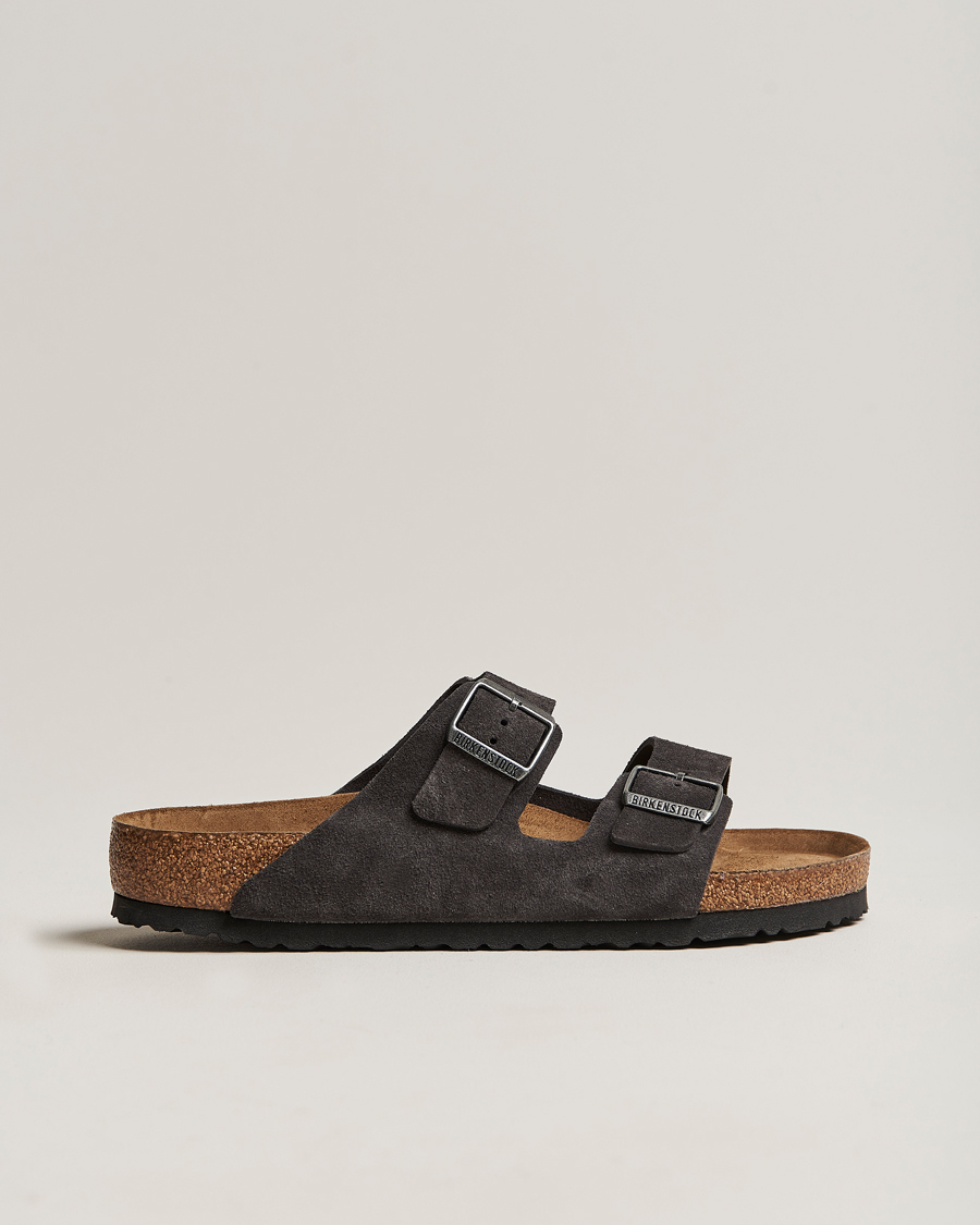 Homme | BIRKENSTOCK Arizona Soft Footbed Velvet Grey Suede | BIRKENSTOCK | Arizona Soft Footbed Velvet Grey Suede
