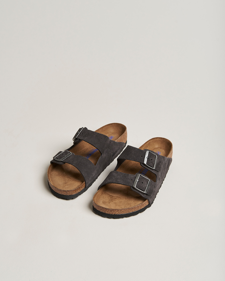 Homme | BIRKENSTOCK Arizona Soft Footbed Velvet Grey Suede | BIRKENSTOCK | Arizona Soft Footbed Velvet Grey Suede