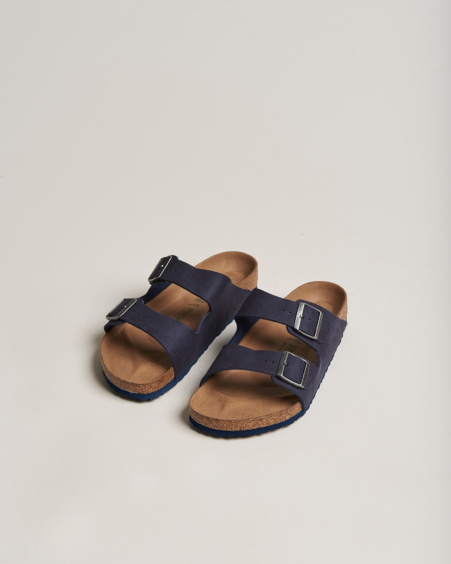 Homme | Sandales Et Mules | BIRKENSTOCK | Arizona Classic Vegan Indigo Blue
