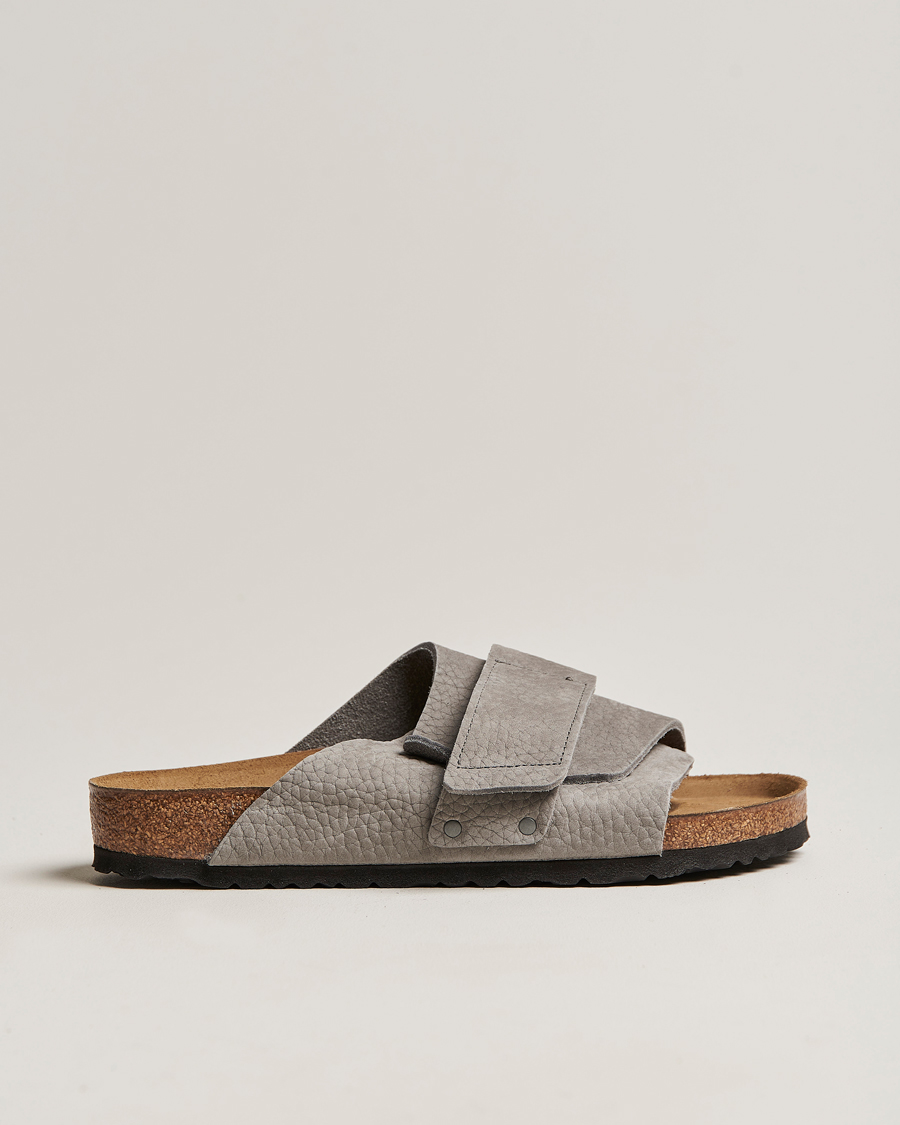 Heren | BIRKENSTOCK Kyoto Nubuck Leather Whale Gray | BIRKENSTOCK | Kyoto Nubuck Leather Whale Gray