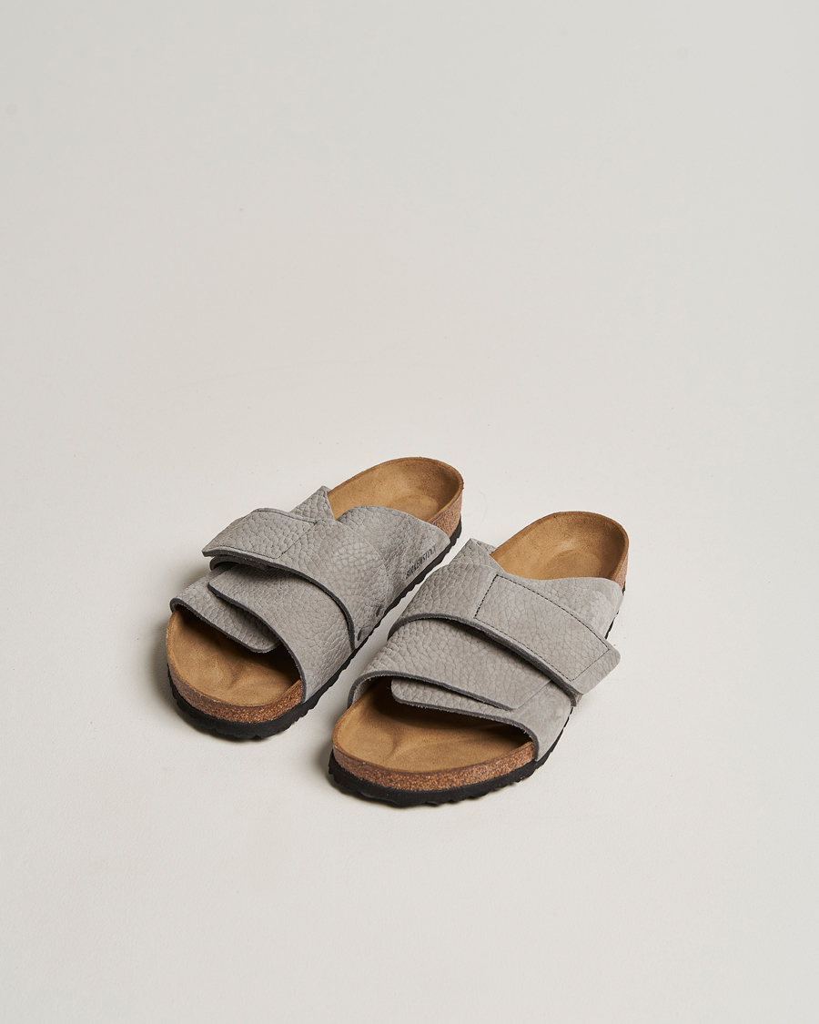 Homme | BIRKENSTOCK Kyoto Nubuck Leather Whale Gray | BIRKENSTOCK | Kyoto Nubuck Leather Whale Gray