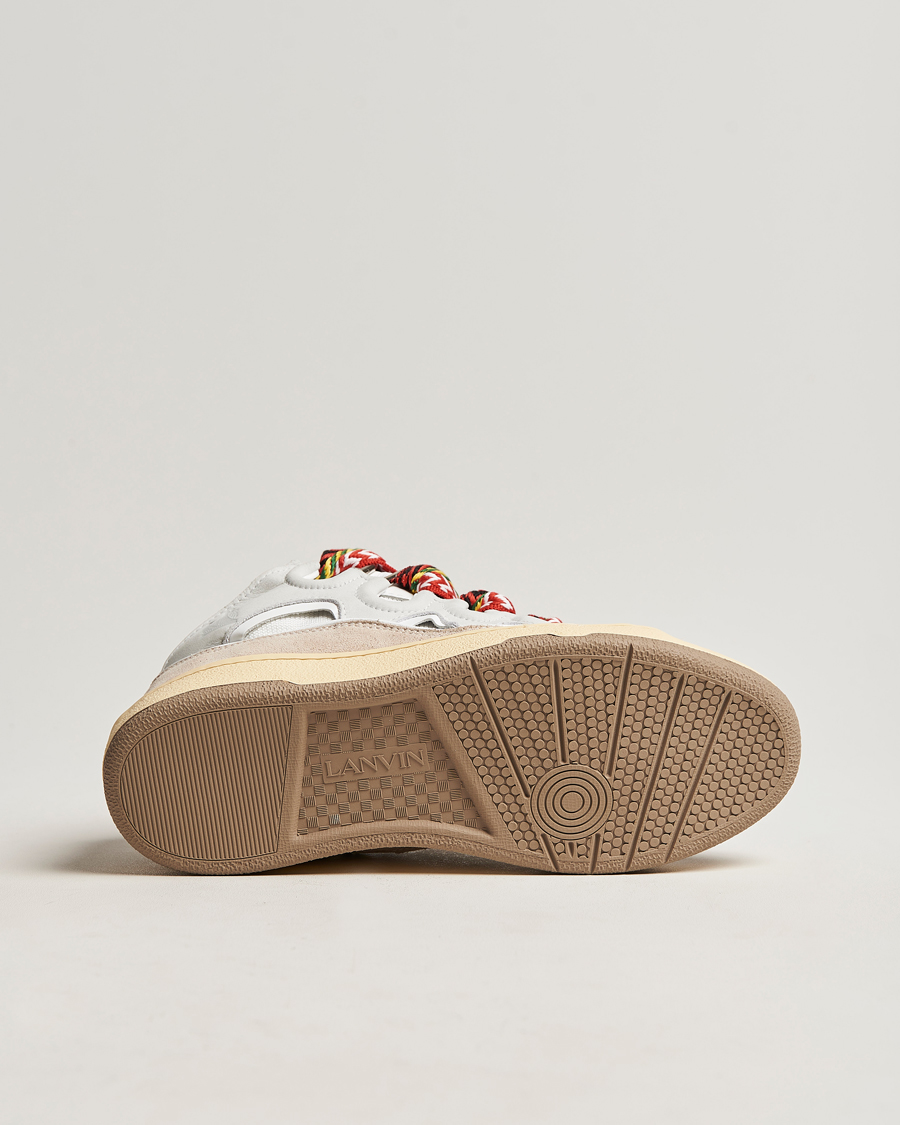 Homme | Lanvin Curb Sneakers White | Lanvin | Curb Sneakers White