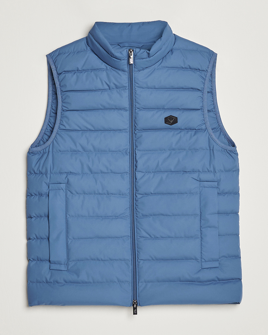 Homme | Gilets | Emporio Armani | Light Vest Blue