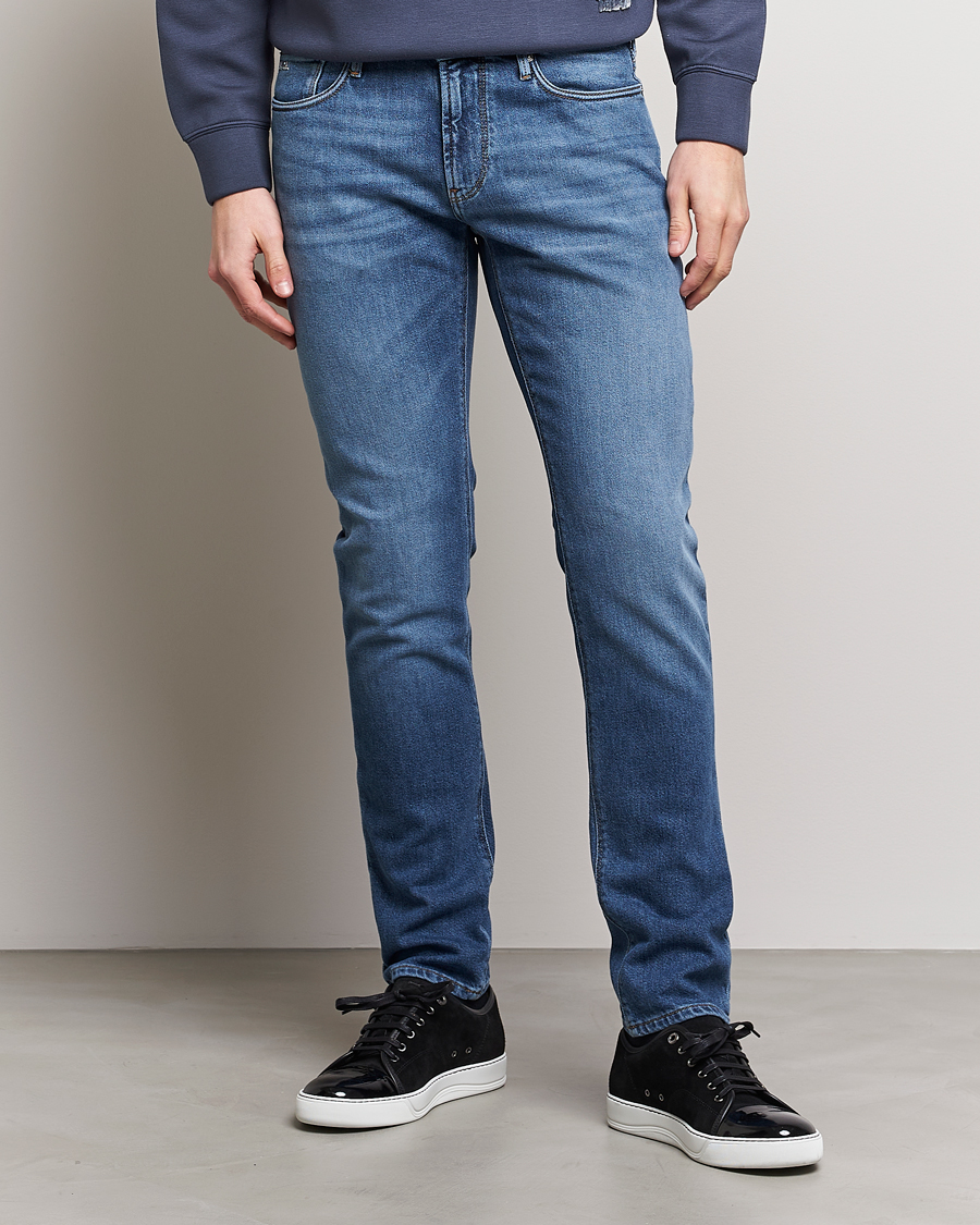 Heren | Jeans | Emporio Armani | Slim Fit Jeans Light Blue