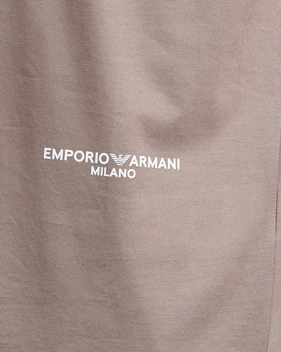 Homme | T-shirts | Emporio Armani | Cotton T-Shirt Beige