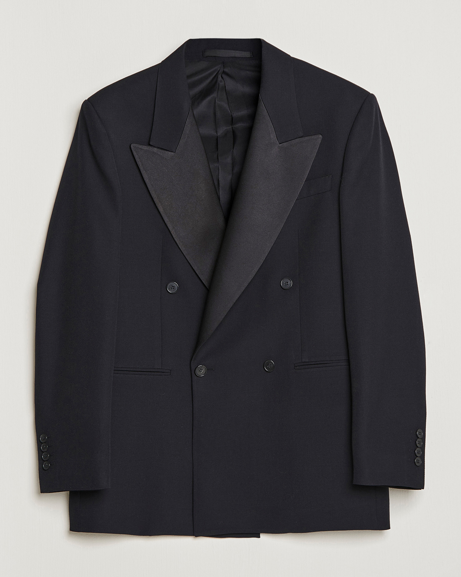 Homme | Blazers | Filippa K | Tuxedo Blazer Black