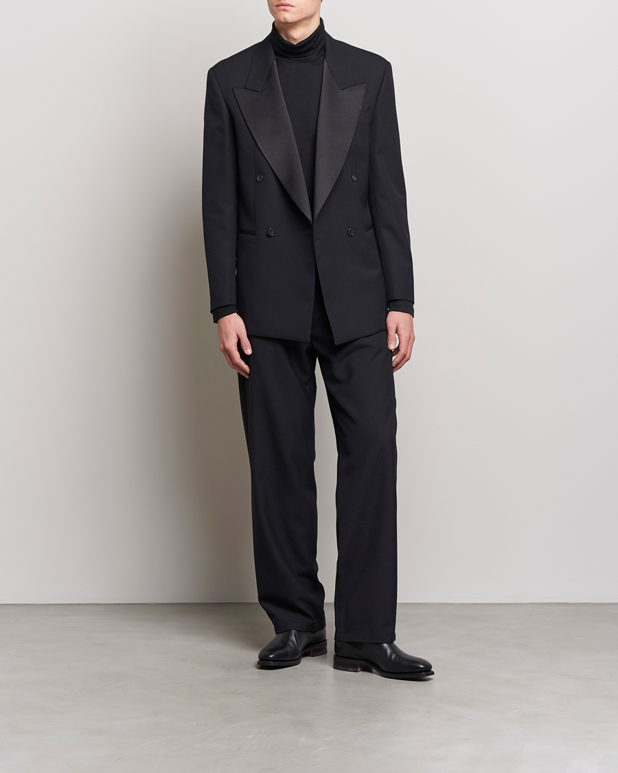 Homme | Blazers | Filippa K | Tuxedo Blazer Black