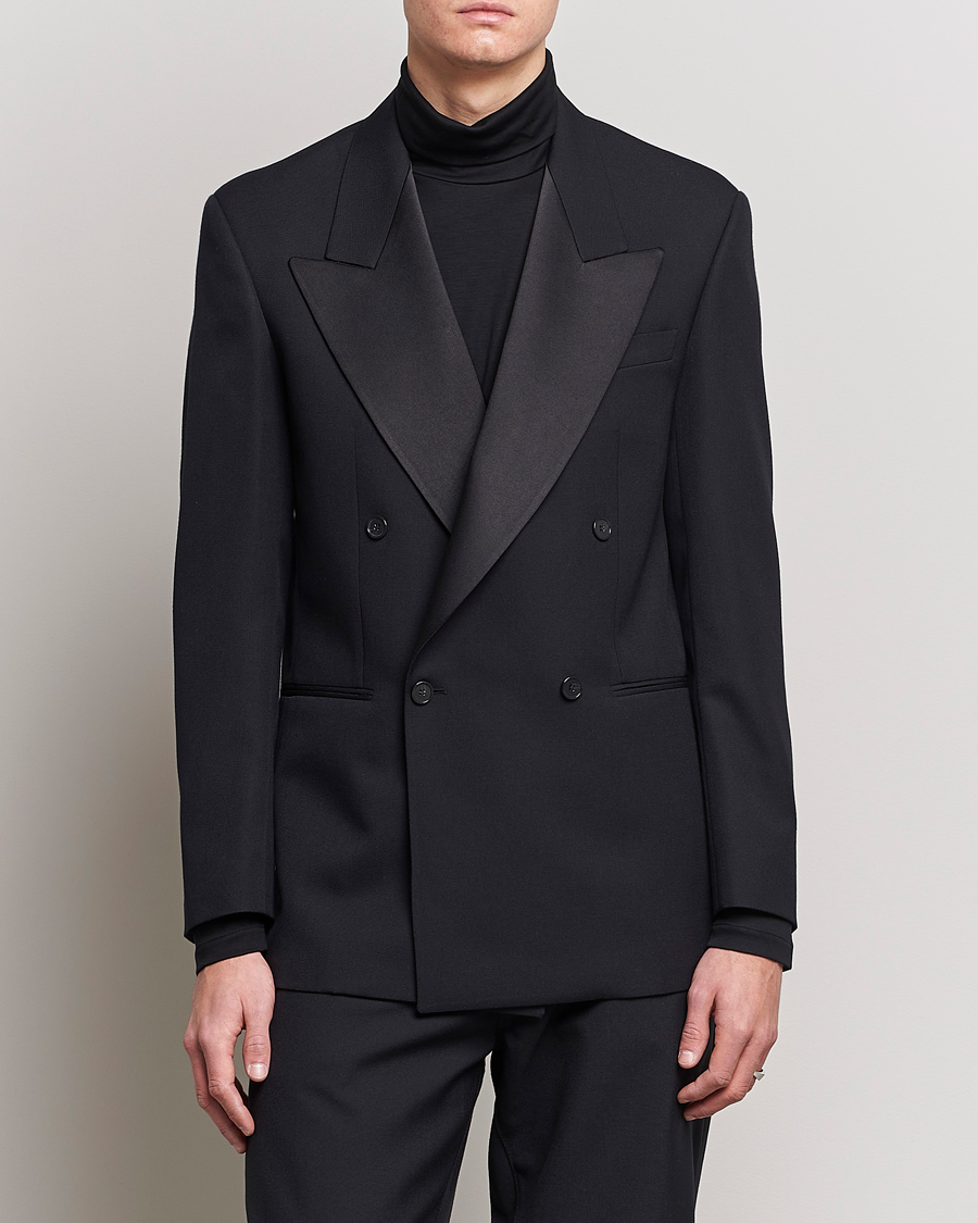 Homme | Blazers | Filippa K | Tuxedo Blazer Black