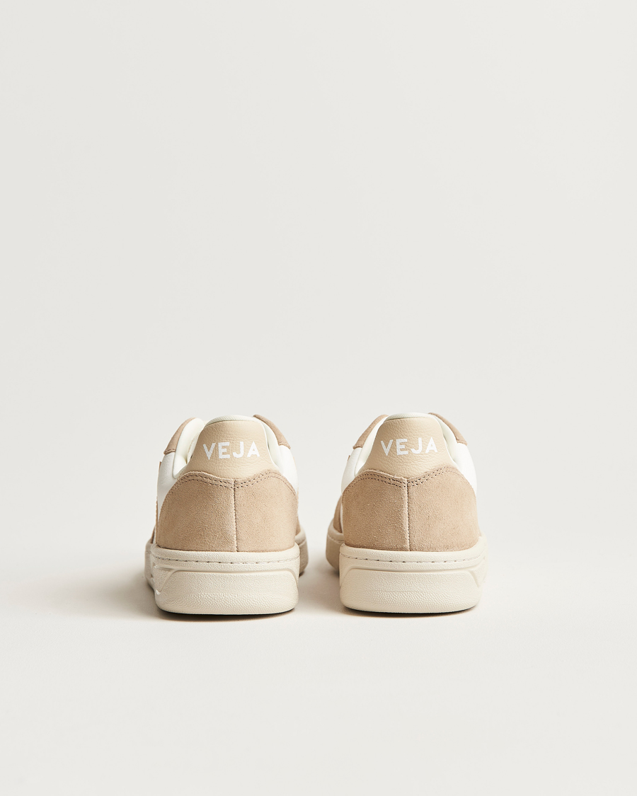 Homme | Veja V-10 Chromefree Leather Extra White/Sable Sahara | Veja | V-10 Chromefree Leather Extra White/Sable Sahara