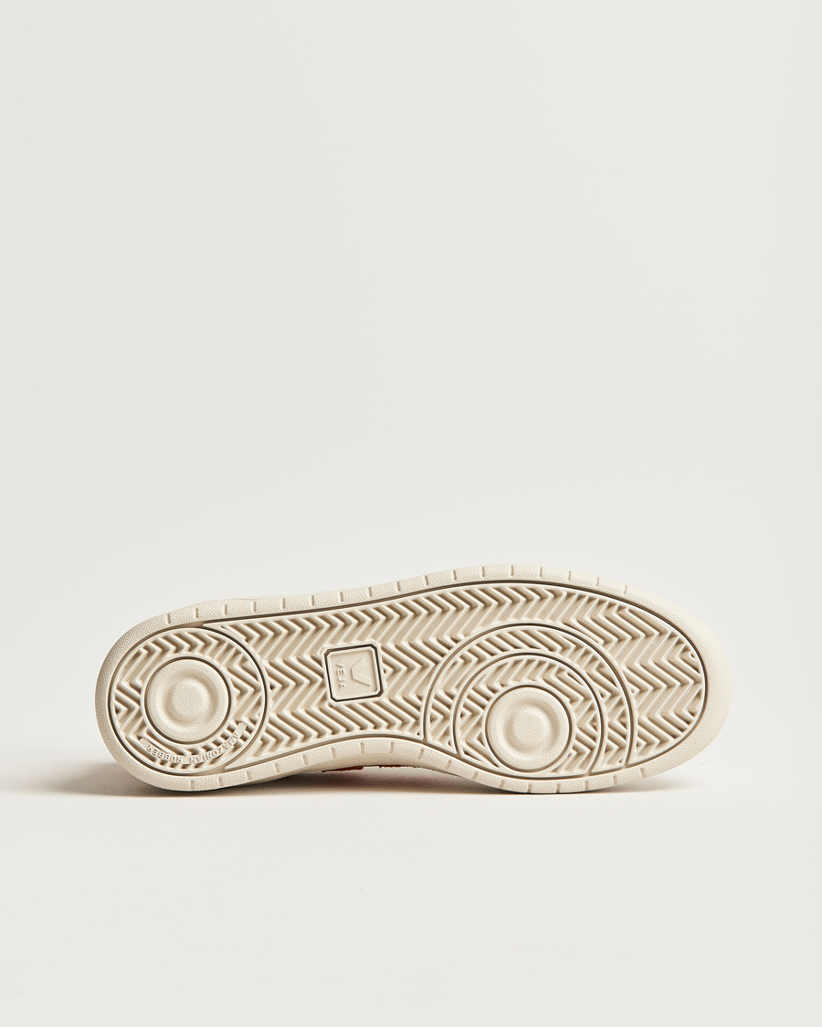 Homme | Veja V-12 Sneaker Extra White/Pumpkin | Veja | V-12 Sneaker Extra White/Pumpkin