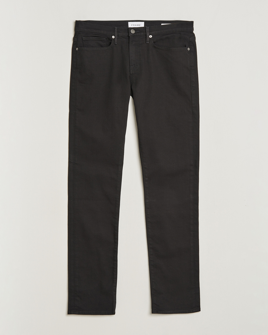 Homme | Jeans | FRAME | L´Homme Slim Stretch Jeans Noir