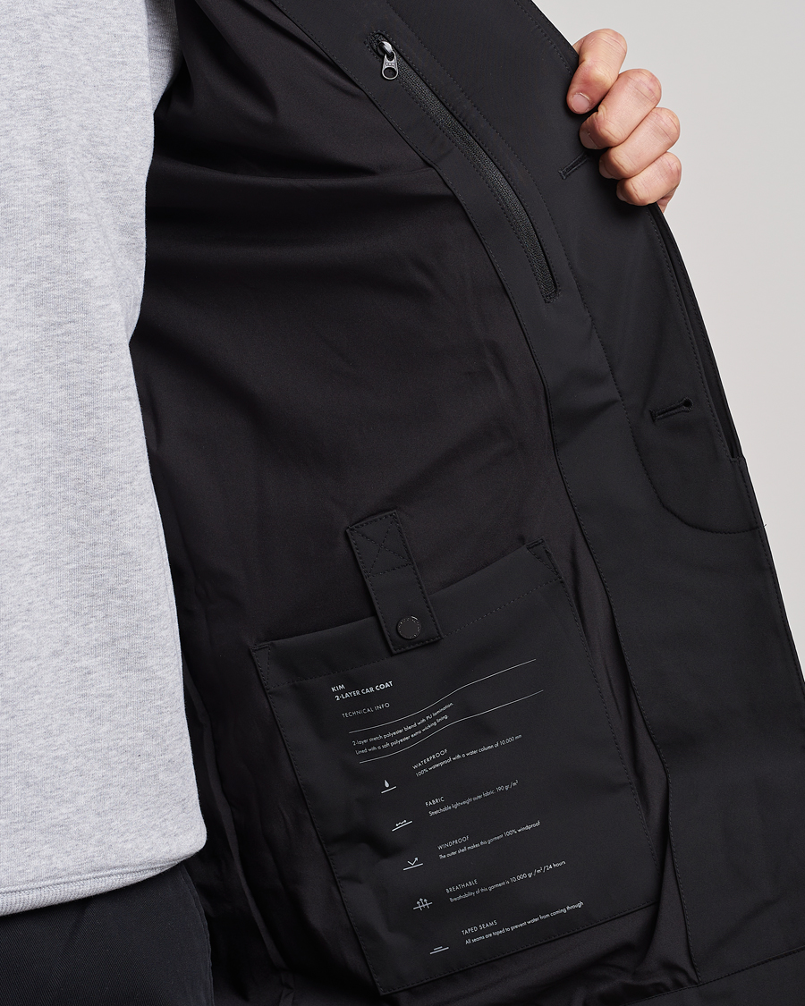 Homme | Manteaux Et Vestes | NN07 | Kim Waterproof Car Coat Black
