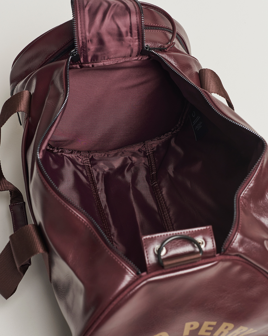 Homme | Fred Perry Tonal Barrel Bag Port | Fred Perry | Tonal Barrel Bag Port