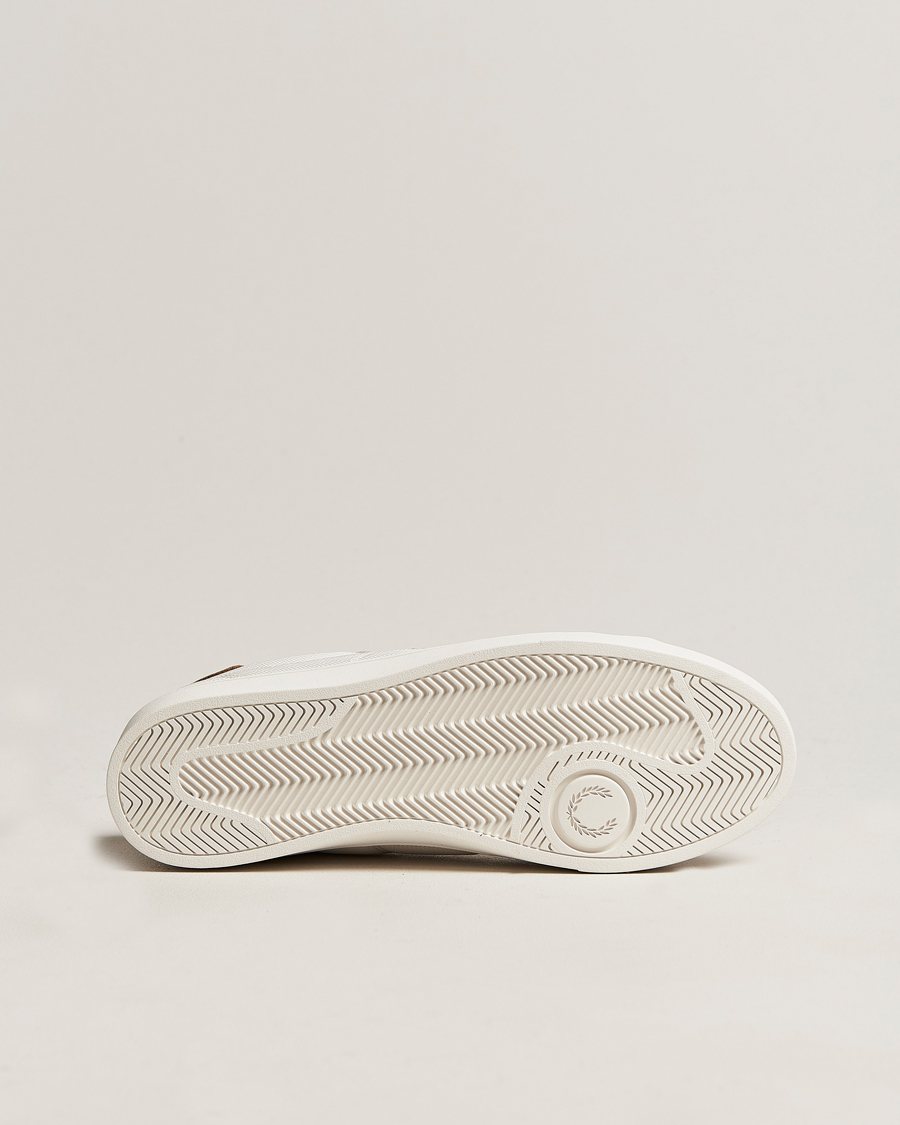 Homme | Fred Perry Spencer Mesh Sneaker Snow White | Fred Perry | Spencer Mesh Sneaker Snow White