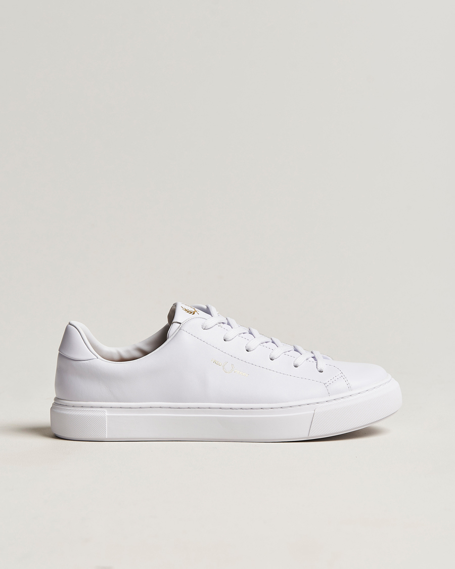 Homme | Fred Perry B71 Leather Sneaker White | Fred Perry | B71 Leather Sneaker White