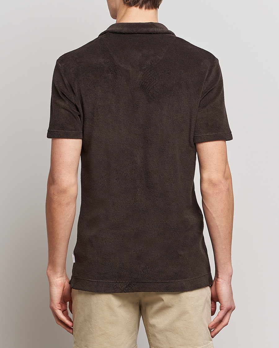Homme | Polos | Orlebar Brown | Terry Polo Truffle