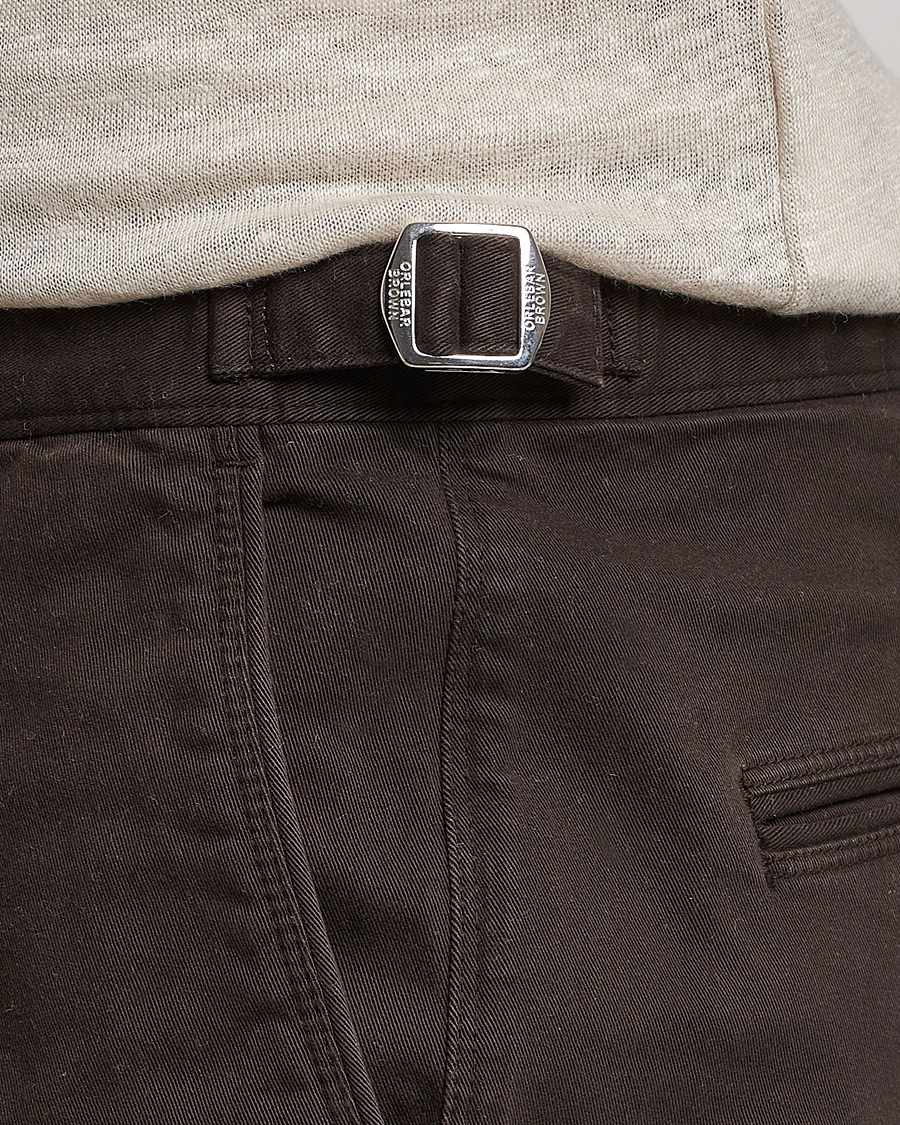 Homme | Shorts | Orlebar Brown | Bulldog Cotton Stretch Twill Shorts Truffle
