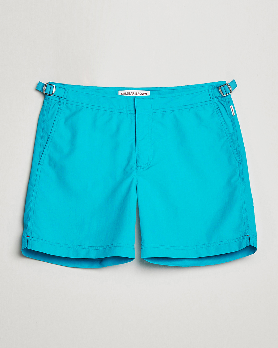 Homme | Maillots De Bain | Orlebar Brown | Bulldog II Medium Length Swim Shorts Crystal Sea