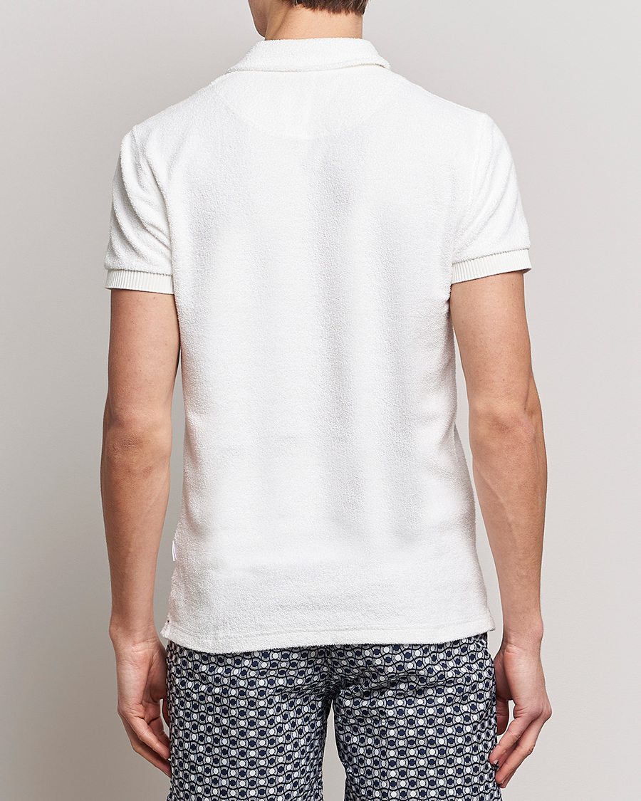 Homme | Polos | Orlebar Brown | Lorenzo Cotton Terry Polo Cloud