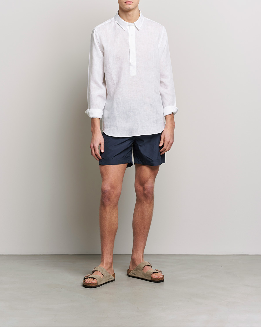 Homme | Maillots De Bain | Orlebar Brown | Bulldog Drawcord Solid Swimshorts Night Iris