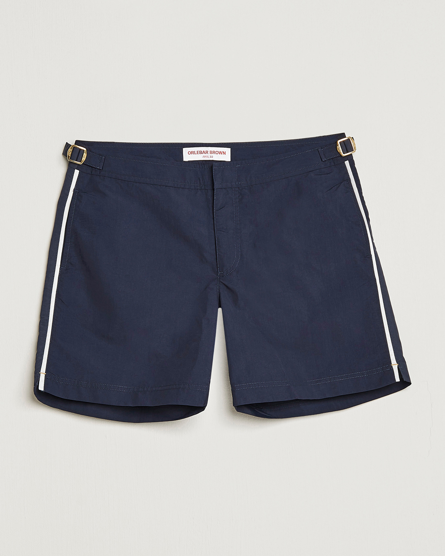 Homme | Maillots De Bain | Orlebar Brown | Bulldog Tape Insert Swimshorts Night Iris