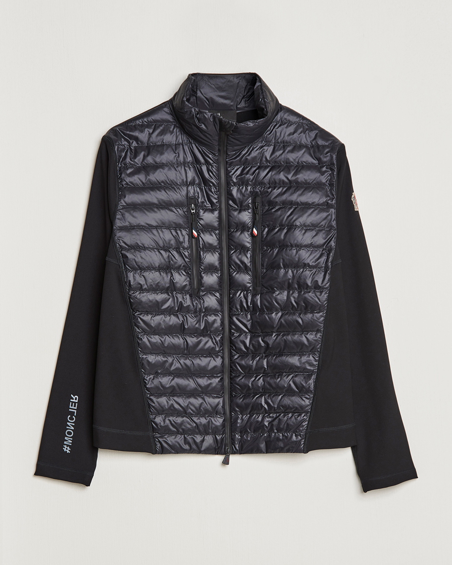 Homme | Pulls Et Tricots | Moncler Grenoble | Padded Zip Cardigan Black