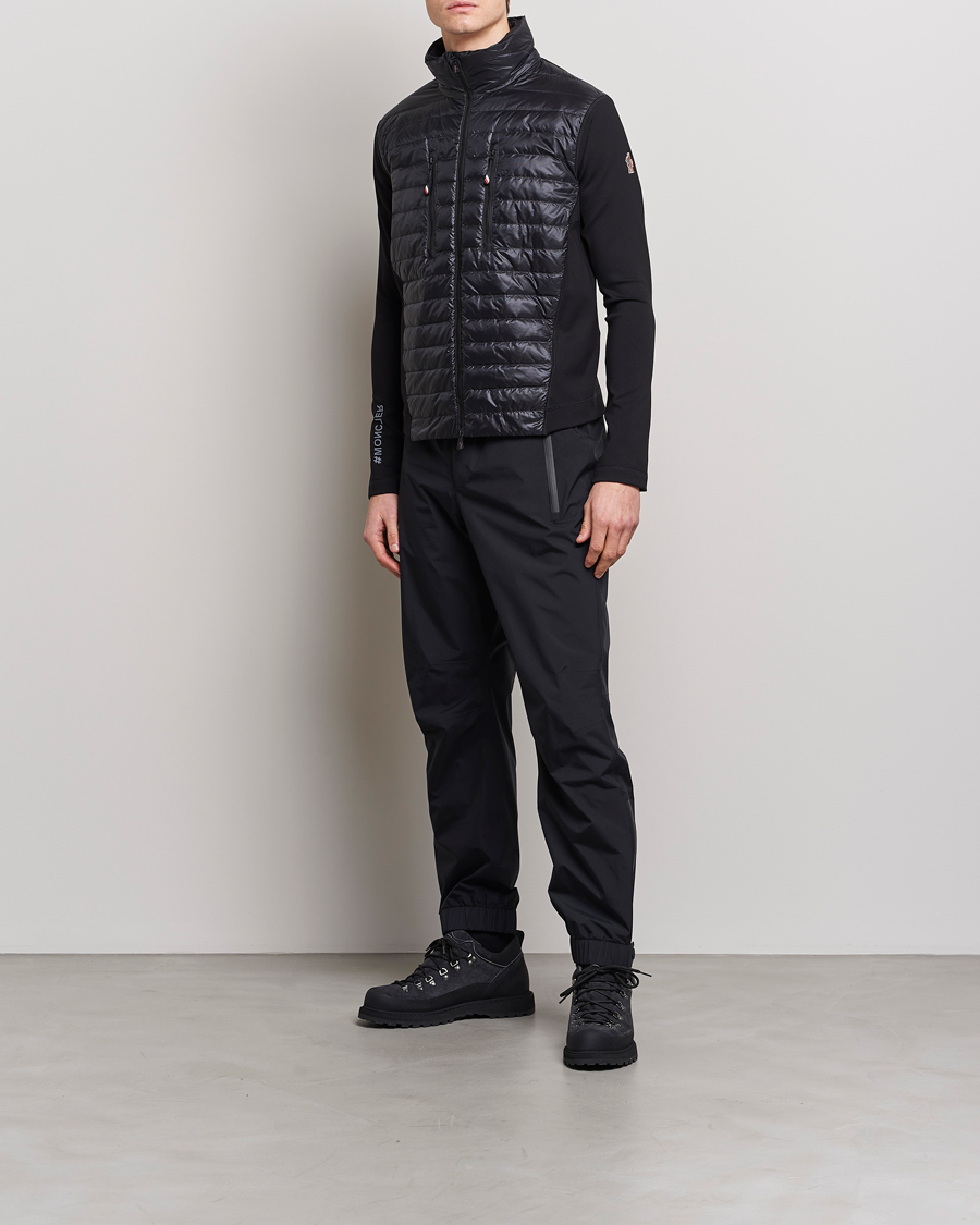 Homme | Pulls Et Tricots | Moncler Grenoble | Padded Zip Cardigan Black