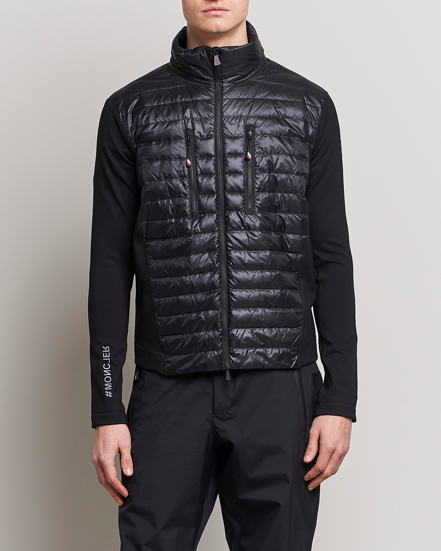 Homme | Pulls Et Tricots | Moncler Grenoble | Padded Zip Cardigan Black