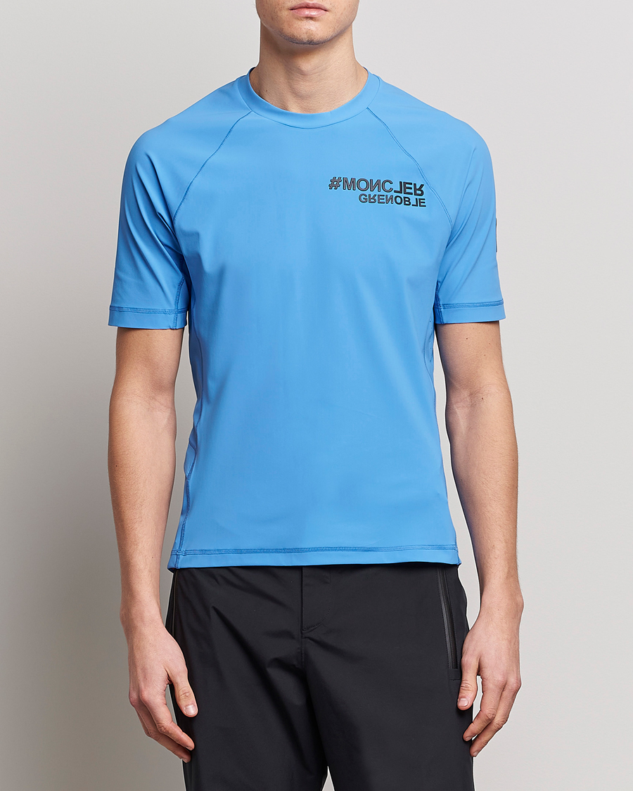 Homme | T-shirts | Moncler Grenoble | Technical T-Shirt Light Blue