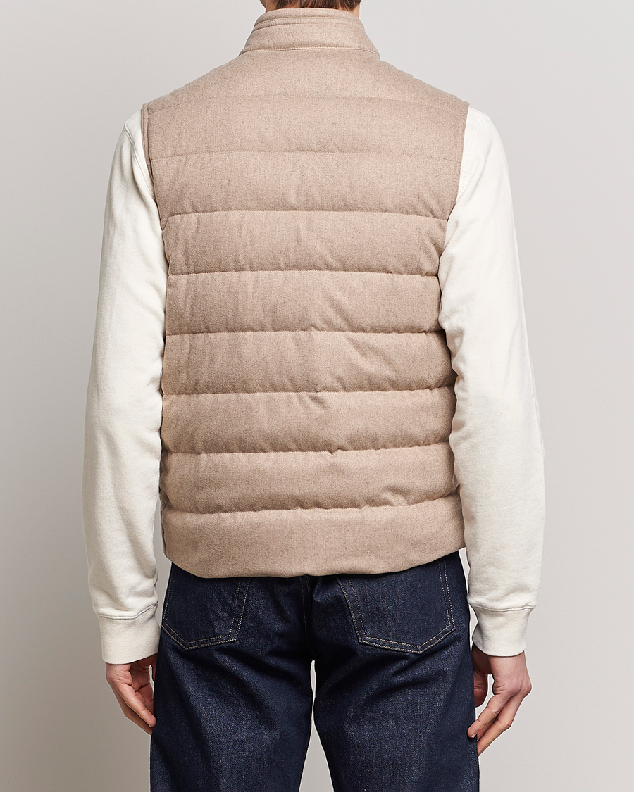 Homme | Gilets | Moncler | Gallienne Flannel Vest Light Grey