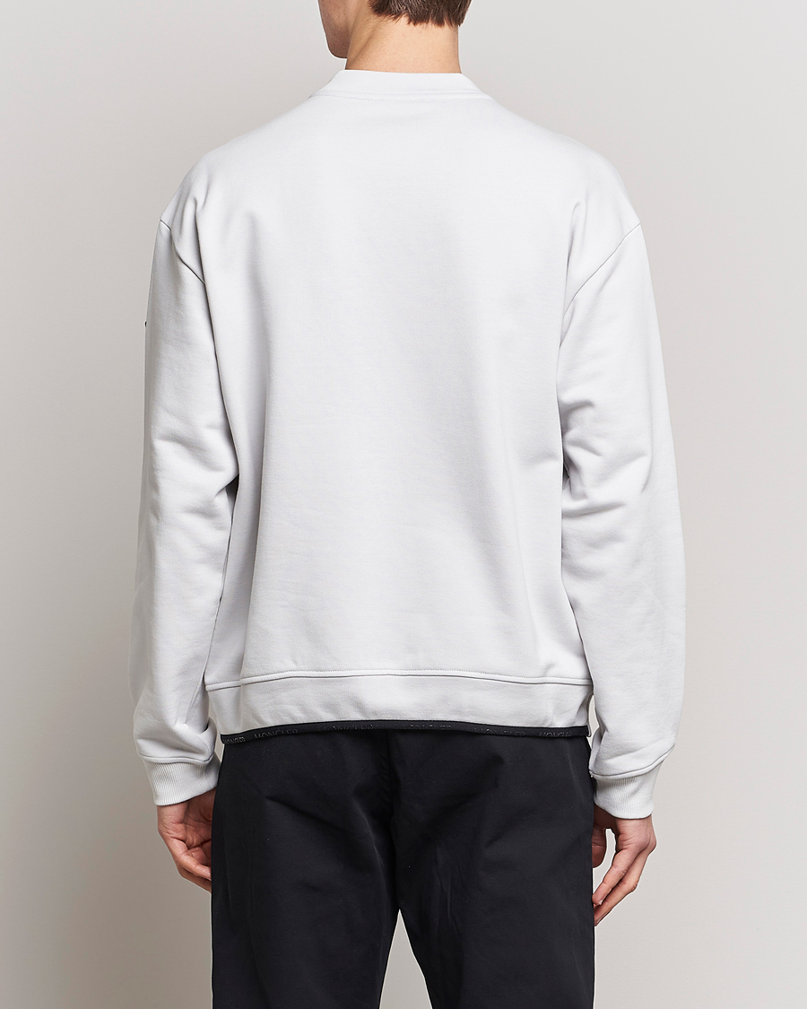 Homme | Pulls Et Tricots | Moncler | Lettering Logo Sweatshirt White