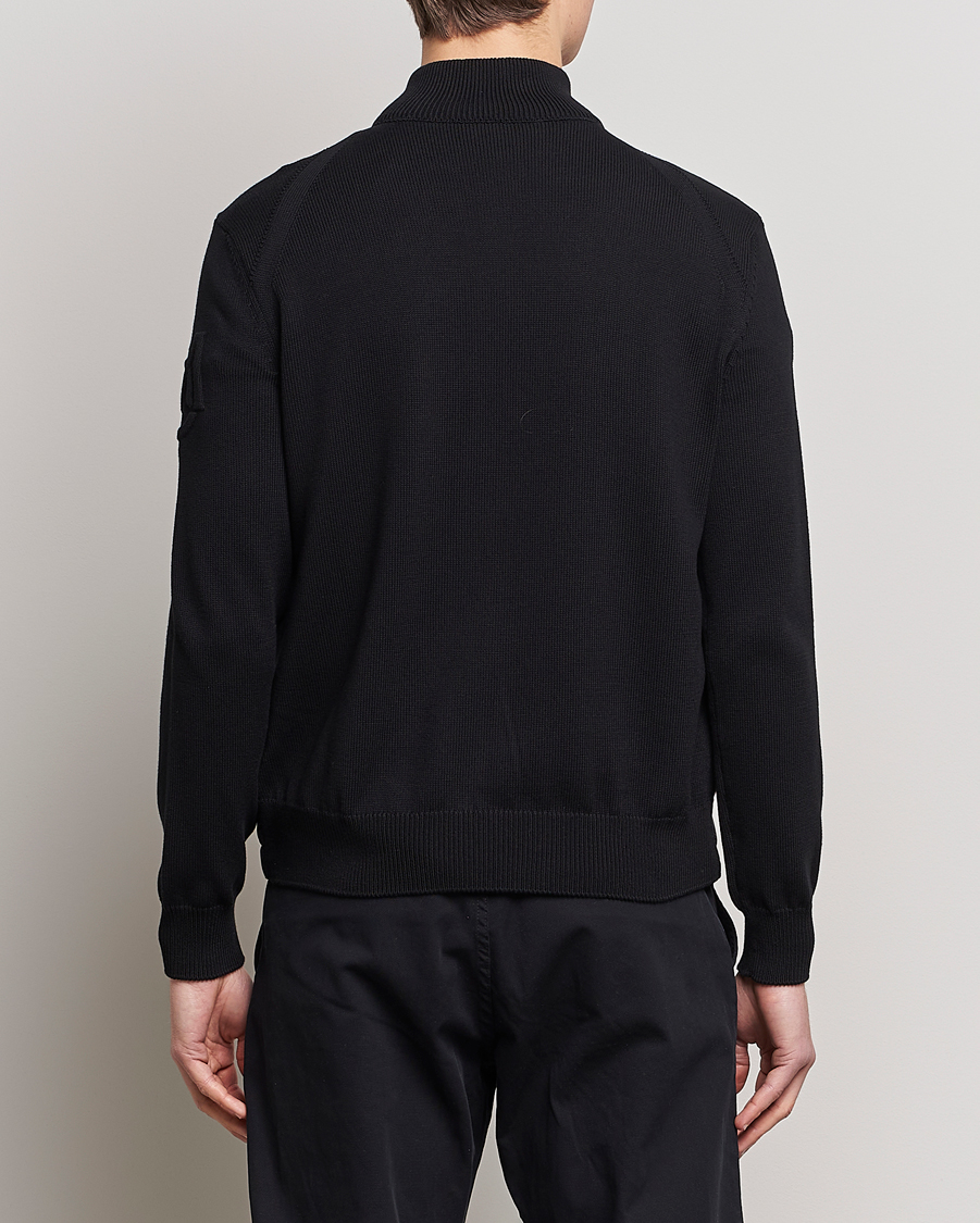 Homme | Pulls Et Tricots | Moncler | Zip Padded Cardigan Black