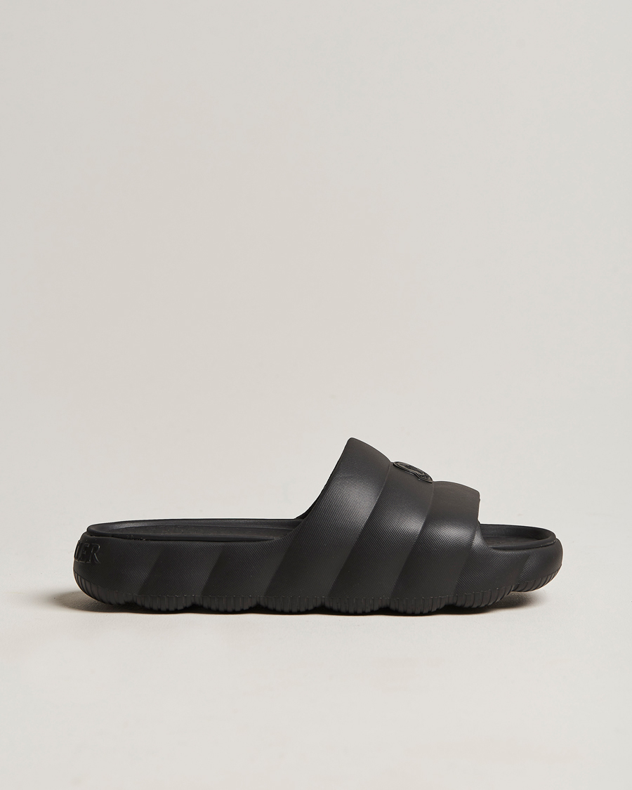 Homme | Moncler Lilo Slides Black | Moncler | Lilo Slides Black