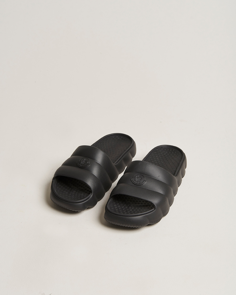Homme | Moncler Lilo Slides Black | Moncler | Lilo Slides Black