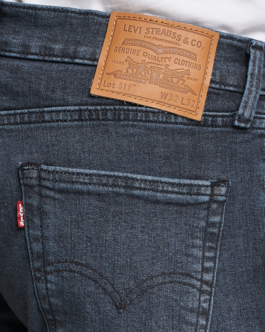 Homme | Jeans | Levi's | 511 Slim Fit Stretch Jeans Richmond Blue Black