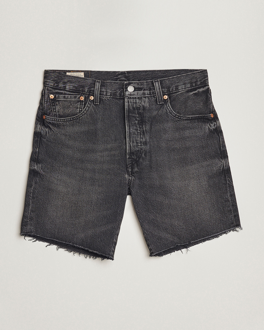 Homme | Shorts | Levi's | 501 93 Denim Shorts Black Worn In