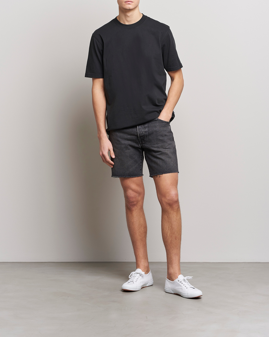 Homme | Shorts | Levi's | 501 93 Denim Shorts Black Worn In