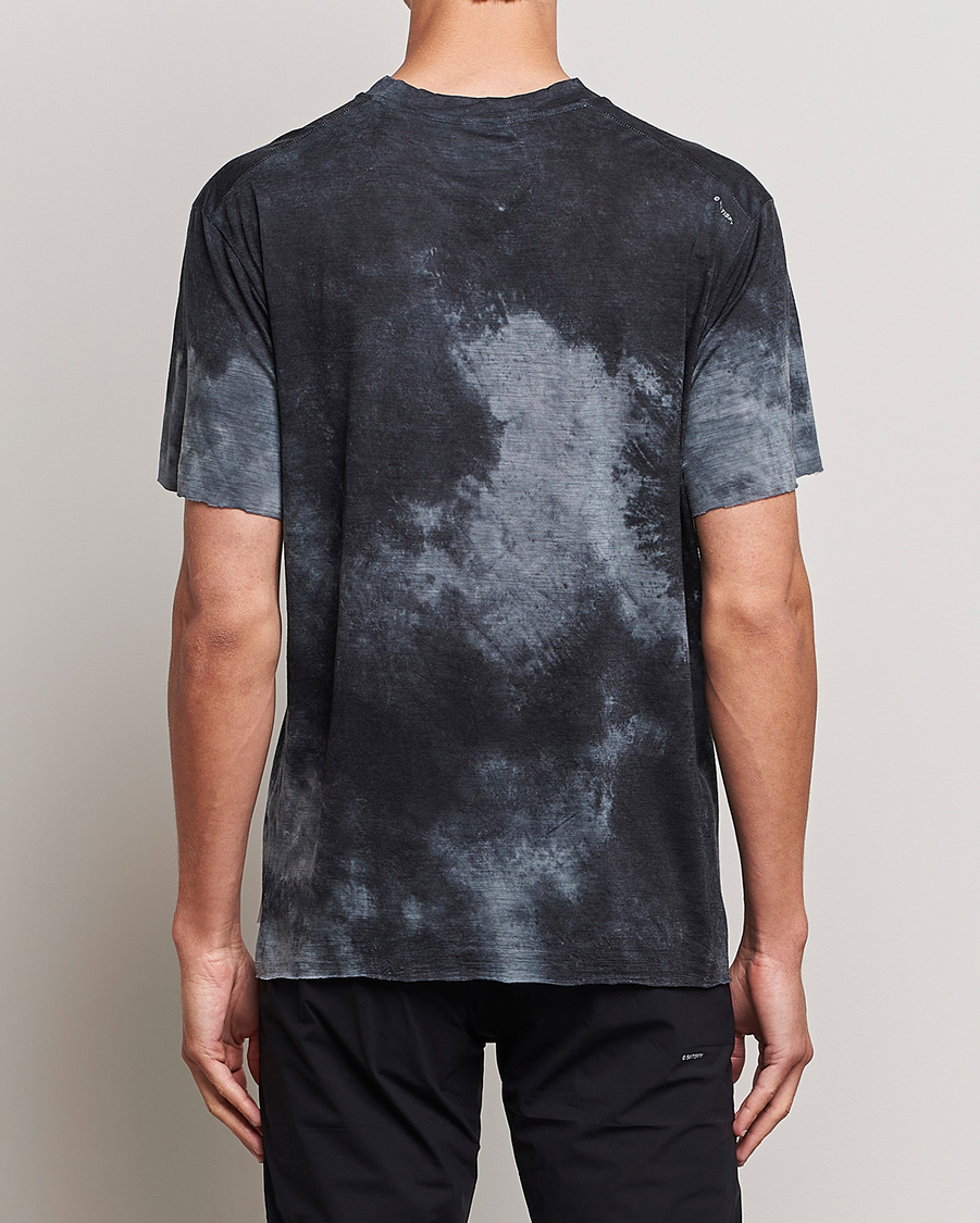 Homme | T-shirts | Satisfy | CloudMerino T-Shirt Batik Black