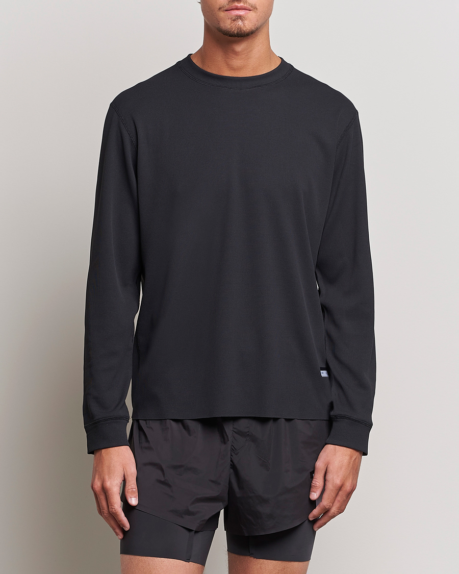 Homme | T-shirts | Satisfy | Aura3D Base Layer Black