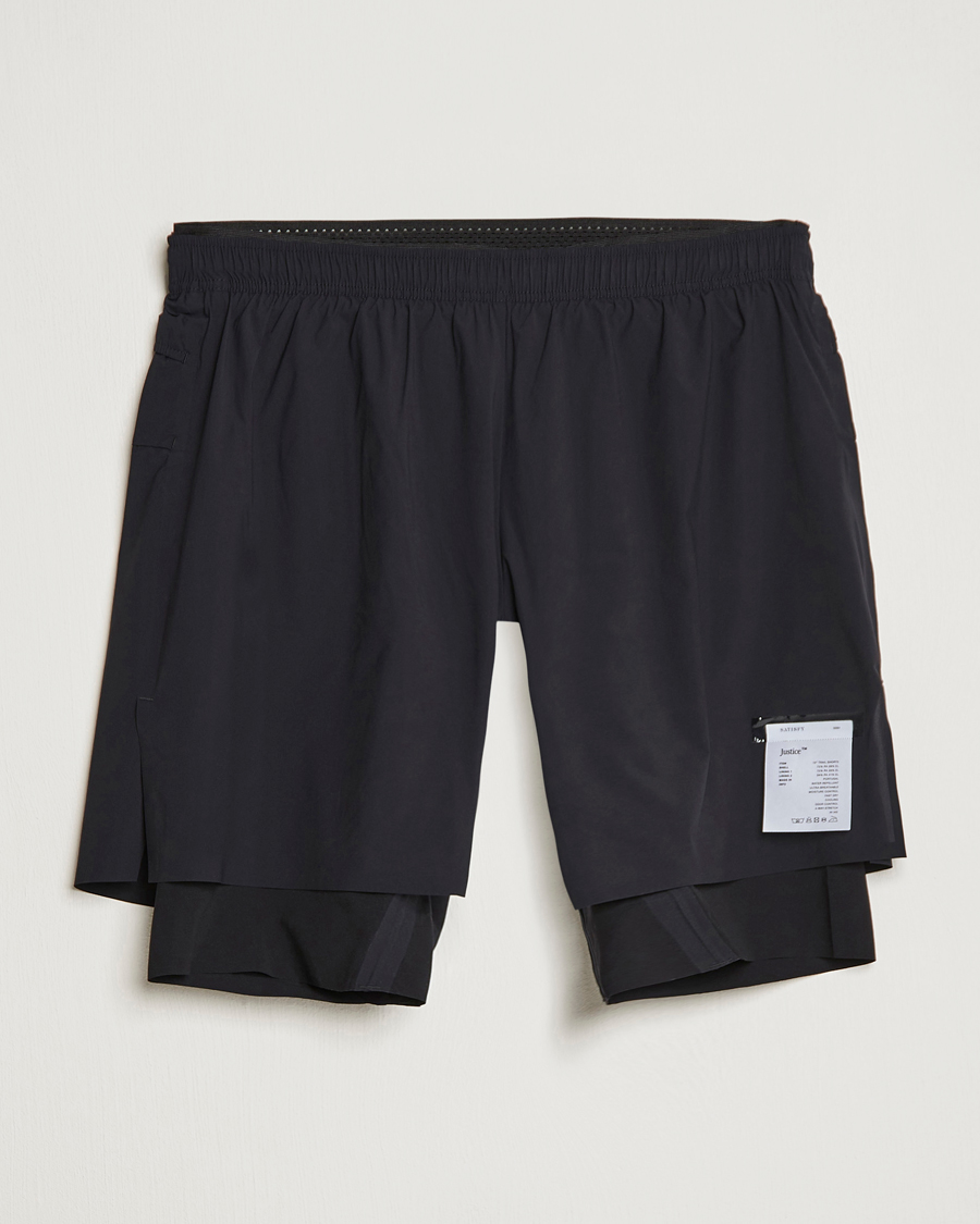 Heren | Korte broek | Satisfy | Justice 10 Inch Trail Shorts Black
