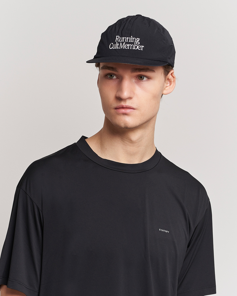 Homme | Satisfy PeaceShell Running Cap Black | Satisfy | PeaceShell Running Cap Black