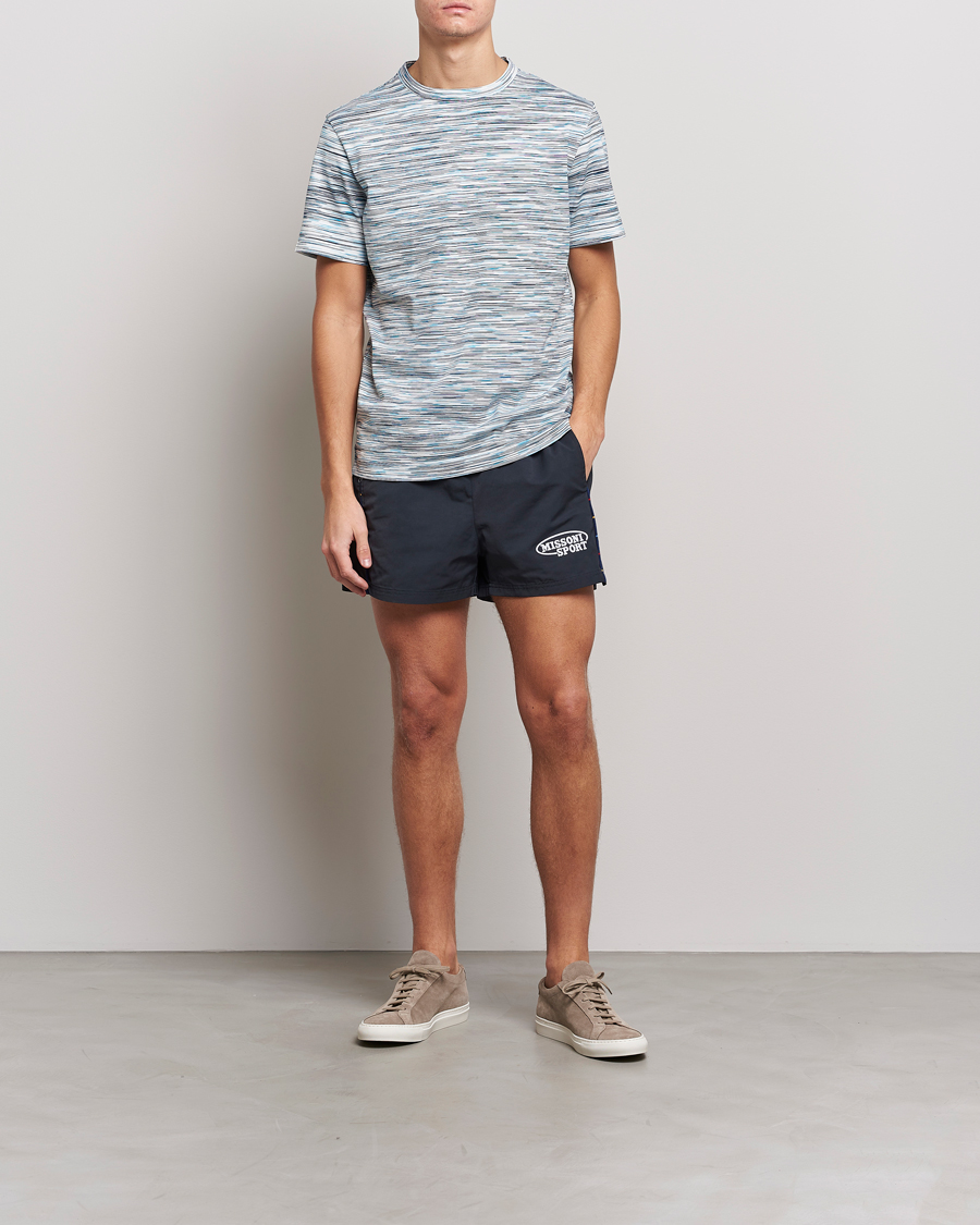 Homme | T-shirts | Missoni | Fiammato T-Shirt Light Blue