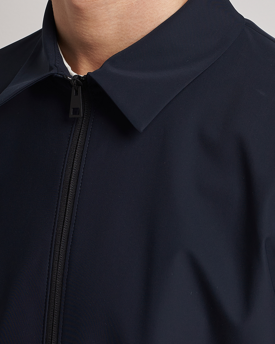 Homme | Manteaux Et Vestes | Harris Wharf London | Light Technic Golf Jacket Dark Blue