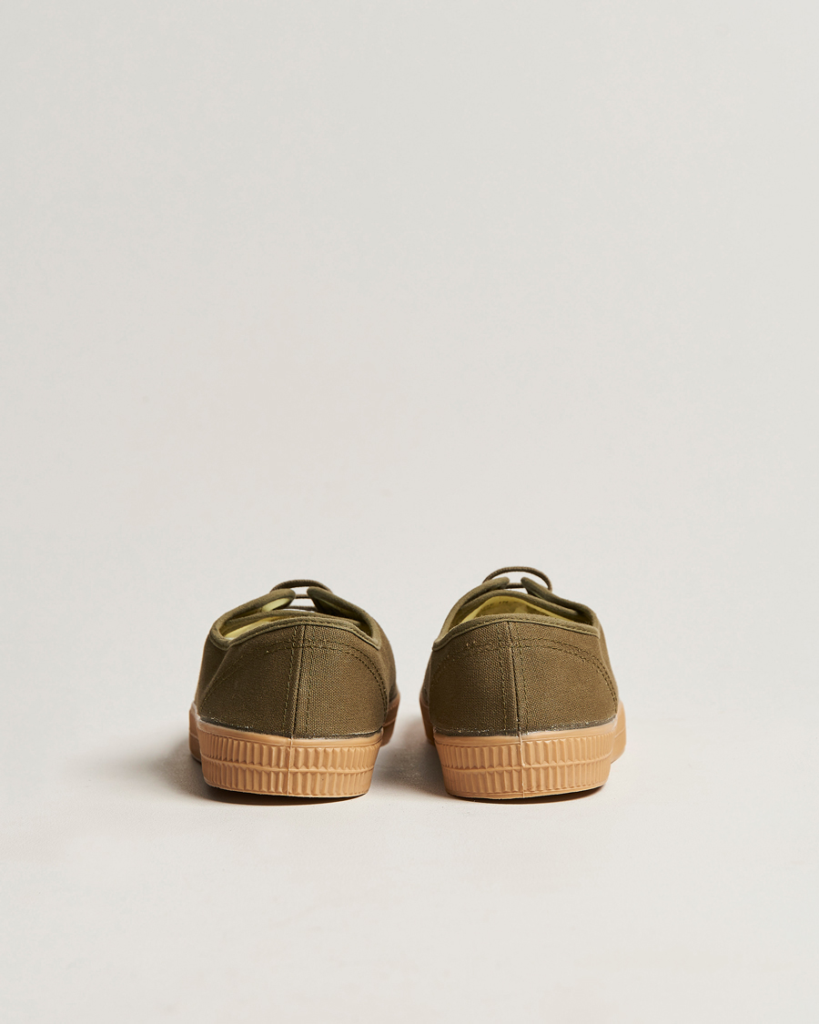 Homme | Novesta Star Master Organic Cotton Sneaker Military/Transparant | Novesta | Star Master Organic Cotton Sneaker Military/Transparant