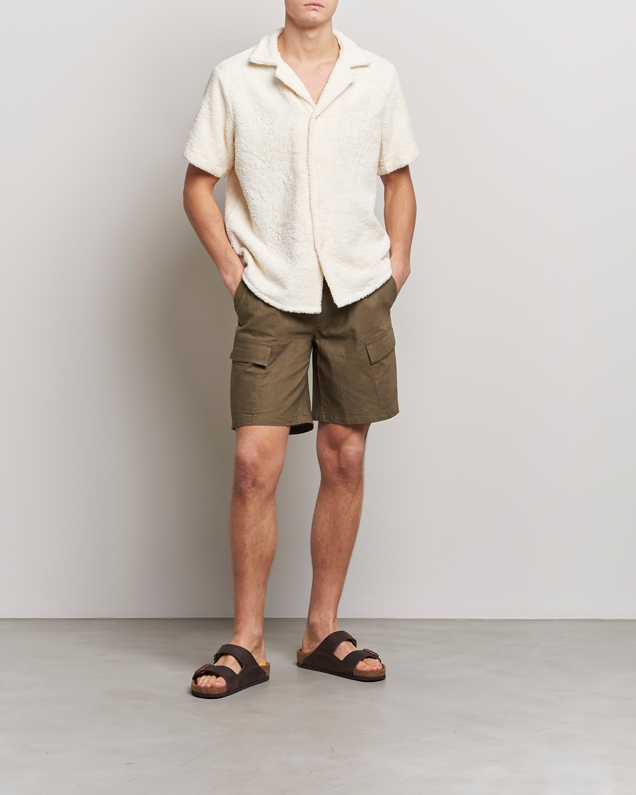 Homme | Chemises | OAS | Cuba Ruggy Shirt Off White